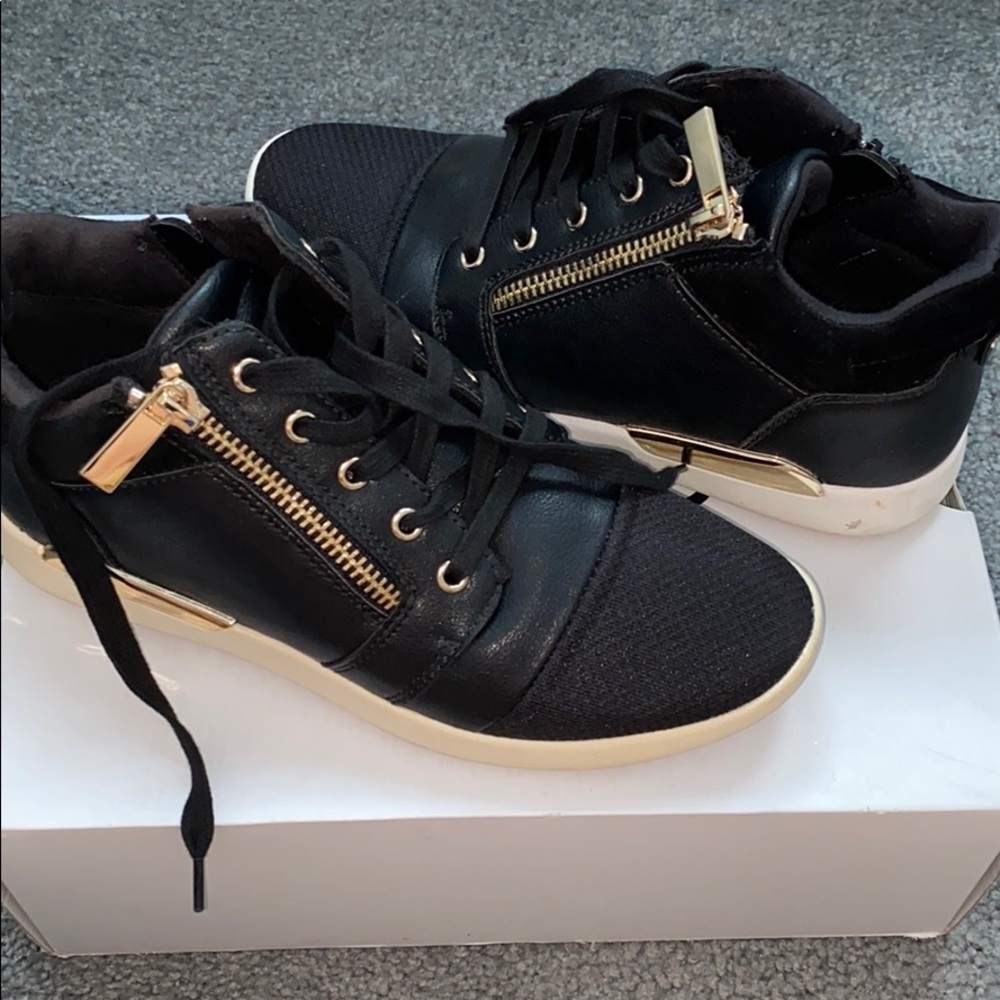 ALDO Women’s Black Naven Fashion Sneakers